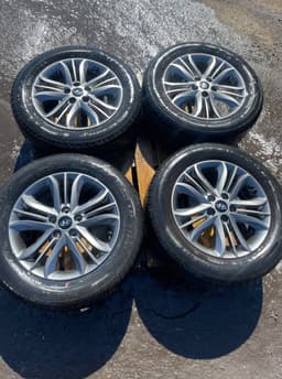 HYUNDAI 6.5JX17 ET48 D67.1 5X114.3 Rim set With Tyres 4 pcs HYUNDAI TUCSON II / ix35 I (LM) (2009-2017) — thumbnail 1
