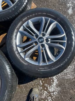 HYUNDAI 6.5JX17 ET48 D67.1 5X114.3 Rim set With Tyres 4 pcs HYUNDAI TUCSON II / ix35 I (LM) (2009-2017) — thumbnail 2