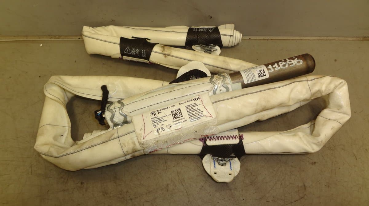 7292898 Head/roof/curtain airbag right BMW 4 (F32, F33, F36, F82, F83) (2013-2020)
