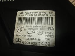 MERCEDES-BENZ 030125228436 Headlight right MERCEDES-BENZ S-CLASS (W221) (2005-2013) — thumbnail 6