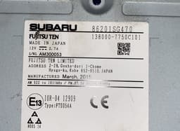 SUBARU Radio SUBARU FORESTER (SJ) (2013-2018) — thumbnail 5