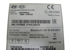 HYUNDAI 965602Y600TJN Radio HYUNDAI TUCSON II / ix35 I (LM) (2009-2017) — thumbnail 8