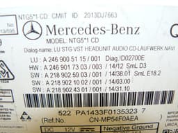 MERCEDES-BENZ A2189024301 Radio MERCEDES-BENZ CLA (C117, X117) (2013-2019) — thumbnail 7