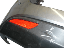 HYUNDAI 866113Z000 Rear bumper HYUNDAI i40 (VF) (2011-2019) — thumbnail 5