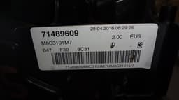 BMW 71489609 M8C3101M7 B47D20A B47 Engine BMW 4 (F32, F33, F36, F82, F83) (2013-2020) — thumbnail 10