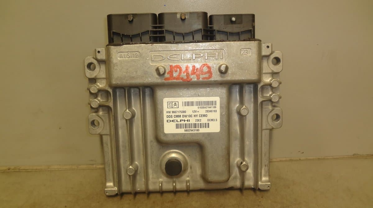 PEUGEOT 9667175380 Engine Control Unit / module (ECU) PEUGEOT 508 I (W23) (2010-2018)