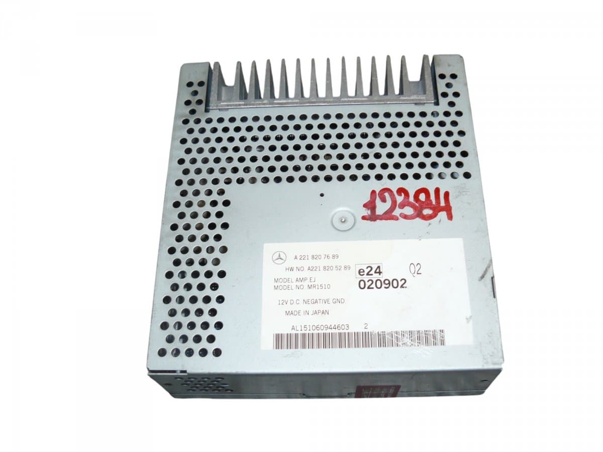 MERCEDES-BENZ A2218205289 Audio amplifier MERCEDES-BENZ S-CLASS (W221) (2005-2013)