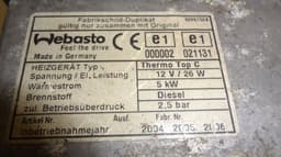 KIA 9004809F Auxiliary / pakring heater (webasto) KIA SORENTO I (JC) (2002-2009) — thumbnail 8