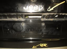 JEEP Bootlid / tailgate JEEP GRAND CHEROKEE III (WH) (2005-2010) — thumbnail 4