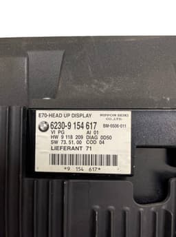 BMW 62309154617 Dash screen BMW X5 (E70) (2007-2013) — thumbnail 3