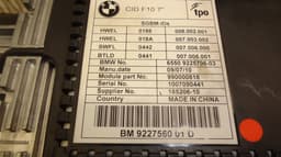 BMW Dash screen BMW 5 (F10, F11) (2010-2017) — thumbnail 4