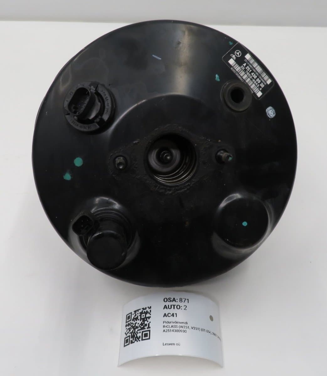 MERCEDES-BENZ A1644310427 1644310427 Brake Servo MERCEDES-BENZ R-CLASS (W251) (2006-2013)