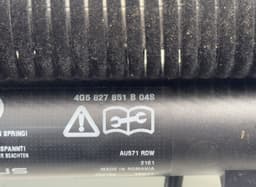 AUDI 4G5827851B Bootlid / tailgate strut right AUDI A6 / A6 ALLROAD (C7, 4G) (2010-2018) — thumbnail 5