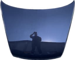 VW Bonnet VW TOUAREG I (7L) (2002-2010) — thumbnail 1