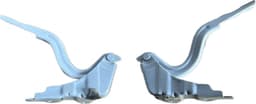 KIA 79110A2000 79120A2000 Bonnet Hinge Right KIA CEE'D II (JD) (2012-2018) — thumbnail 2