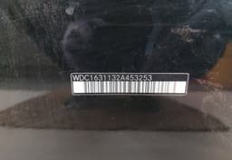 MERCEDES-BENZ A453253 Bootlid / tailgate MERCEDES-BENZ ML-CLASS (W163) (1998-2005) — thumbnail 2
