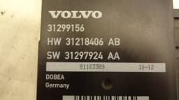 VOLVO 31218406AB 31297924AA Bootlid / tailgate control unit VOLVO V70 III (BW) (2007-2016) — thumbnail 4
