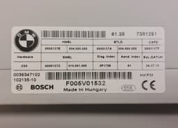 BMW 61357381251 F005V01532 102135-10 Bootlid / tailgate control unit BMW 3 (F30, F31, F34, F80) (2011-2019) — thumbnail 3