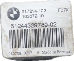 BMW 917214102 966929105 967043104 51247191211 51247211168 Bootlid / tailgate lock BMW 5 GRAN TURISMO (F07) (2009-2017) — thumbnail 3