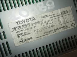 LEXUS Audio amplifier LEXUS RX II (XU30) (2003-2008) — thumbnail 4