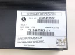 JEEP 5064533AK Audio amplifier JEEP GRAND CHEROKEE IV (WK, WK2) (2010-2021) — thumbnail 3