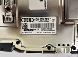 AUDI 4G0035223C Audio amplifier AUDI A6 / A6 ALLROAD (C7, 4G) (2010-2018) — thumbnail 4