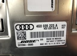 AUDI 3222600080 3222600020 3222600040 Audio amplifier AUDI A8 (4H) (2009-2017) — thumbnail 4