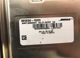 AUDI 3222600080 3222600020 3222600040 Audio amplifier AUDI A8 (4H) (2009-2017) — thumbnail 5