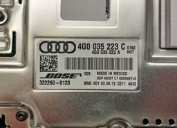 AUDI 4G0035223C 4G0035223A 322260-0120 3222600120 320530-0040 3205300040 Audio amplifier AUDI A6 / A6 ALLROAD (C7, 4G) (2010-2018) — thumbnail 3