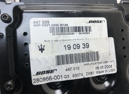 MASERATI 447009 Audio amplifier MASERATI QUATTROPORTE III (03.04-) — thumbnail 5