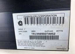 JEEP 5091214AG Audio amplifier JEEP GRAND CHEROKEE IV (WK, WK2) (2010-2021) — thumbnail 3