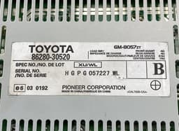 LEXUS 86280-30520 8628030520 Audio amplifier LEXUS GS III (2005-2011) — thumbnail 3