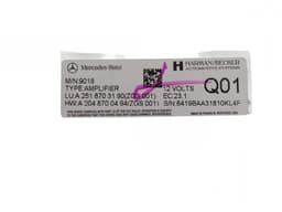 MERCEDES-BENZ A2518703190 A2519007300 Audio amplifier MERCEDES-BENZ R-CLASS (W251) (2006-2013) — thumbnail 2