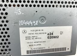 MERCEDES-BENZ A2219008004 Audio amplifier MERCEDES-BENZ S-CLASS Coupe (C216) (2006-2013) — thumbnail 4