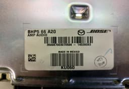 MAZDA BHP566A20 Audio amplifier MAZDA 3 III (BM) (2013-2018) — thumbnail 3