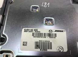 MAZDA GJE866920 Audio amplifier MAZDA 6 (GJ, GL) (2012-2020) — thumbnail 3