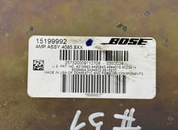 CADILLAC 15199992 Audio amplifier CADILLAC ESCALADE (1998-2006) — thumbnail 4