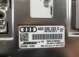 AUDI 3222600080 3222600020 3222600040 Audio amplifier AUDI A8 (4H) (2009-2017) — thumbnail 3