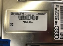 AUDI 3222600080 3222600020 3222600040 Audio amplifier AUDI A8 (4H) (2009-2017) — thumbnail 4