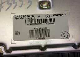 MAZDA GHP966920A Audio amplifier MAZDA 6 (GJ, GL) (2012-2020) — thumbnail 4