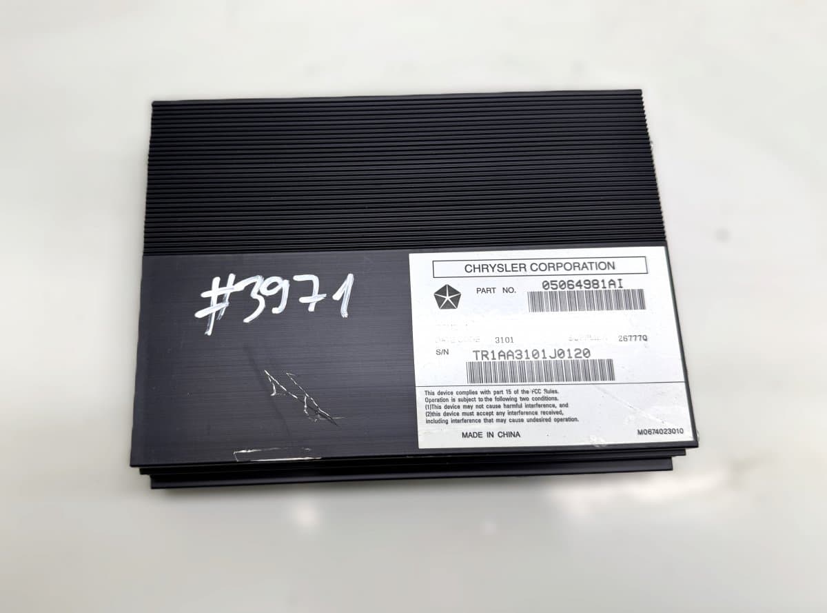 CHRYSLER 05064981AI Audio amplifier CHRYSLER 300C II (2010-2023)