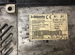 RENAULT Auxiliary / pakring heater (webasto) RENAULT CLIO III / THALIA (2005-2012) — thumbnail 4