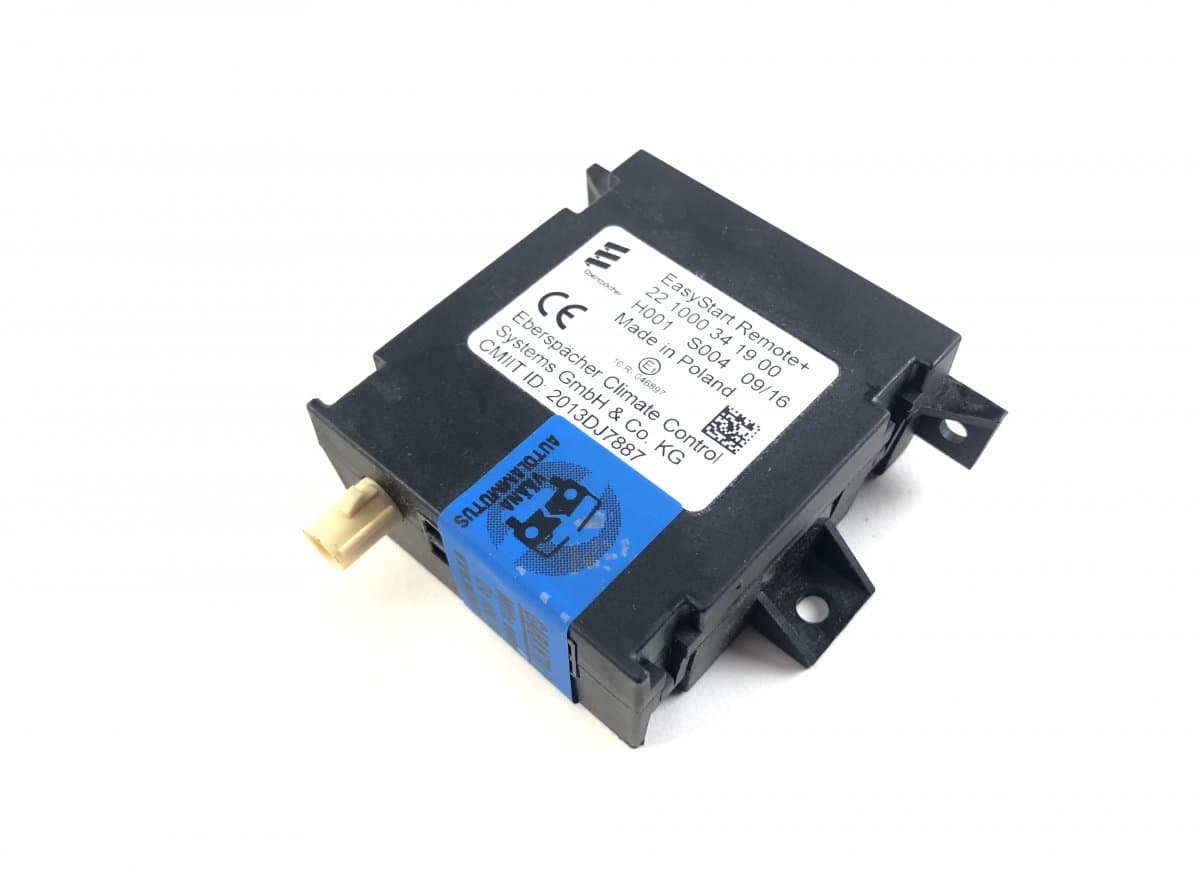 221000341900 Auxiliary heater control unit RENAULT TRAFIC III (JG, EG, FG) (2014-)