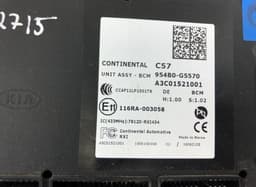 KIA 954B0G5570 Body control module (BCM) KIA NIRO I (DE) (2016-2022) — thumbnail 5