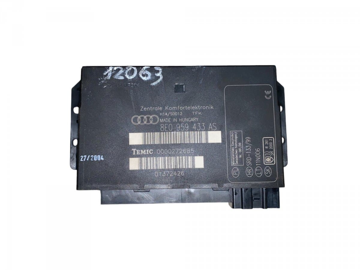 00002726B5 SED-133/99 Body control module (BCM) AUDI A4 (B6) (2000-2004)