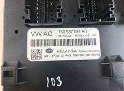 SKODA 1K0937087AD Body control module (BCM) SKODA OCTAVIA II (1Z) (2004-2013) — thumbnail 2