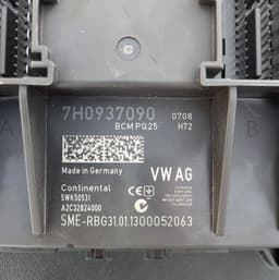 VW 7H0937090B 7H0937090 Body control module (BCM) VW TRANSPORTER T5 / MULTIVAN (7H, 7E, 7J) (2003-2015) — thumbnail 4