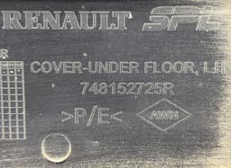 RENAULT 748152725R Body splash shield left RENAULT TALISMAN (L2M, KP) (2013-2022) — thumbnail 3