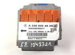 MERCEDES-BENZ A2308205626 Airbag Control Unit MERCEDES-BENZ SL-CLASS (R230) (2001-2012) — thumbnail 3