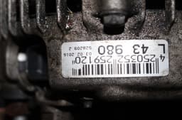 OPEL 4250352259120 Alternator OPEL CORSA C (F08) (2000-2009) — thumbnail 4